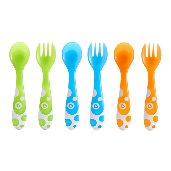Munchkin 6-Piece Multi Forks and Spoons Set