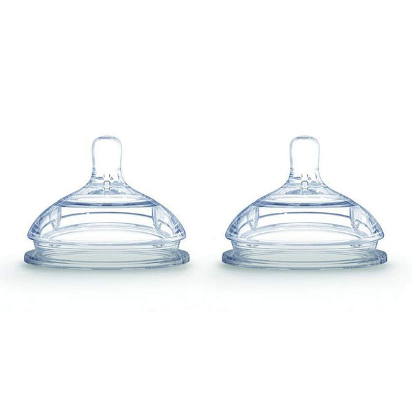 Comotomo Silicone Variable Flow Nipples - 2 Pack