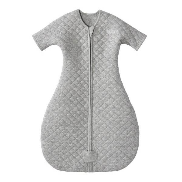 HALO Cottone SleepSack Easy Transition - Quilted Grey Heather (Small, 13-20 lbs)