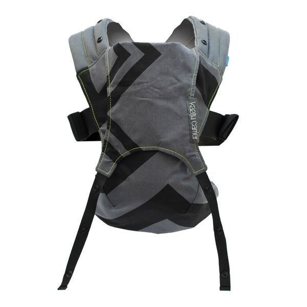 We Made Me Venture + 2-in-1 Carrier (18-36 Months) - Charcoal Grey Black Zigzag