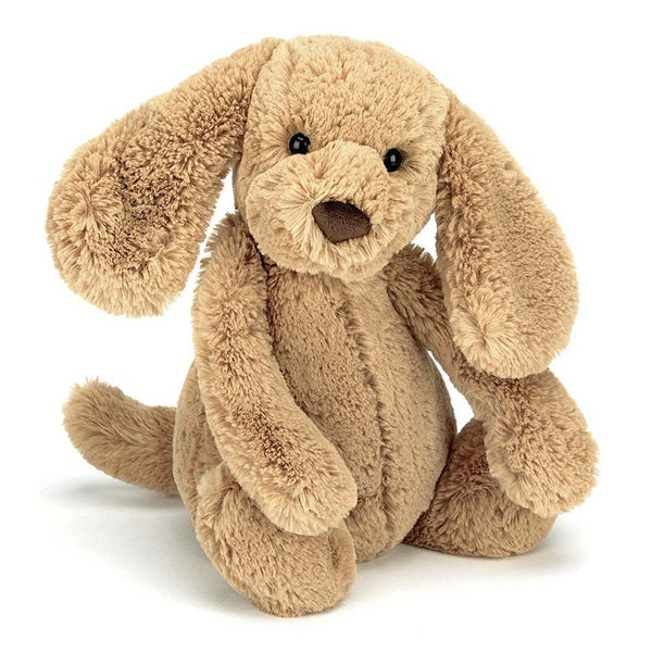 Jellycat Bashful Plush Toy - Toffee Puppy (Small, 7 inch)