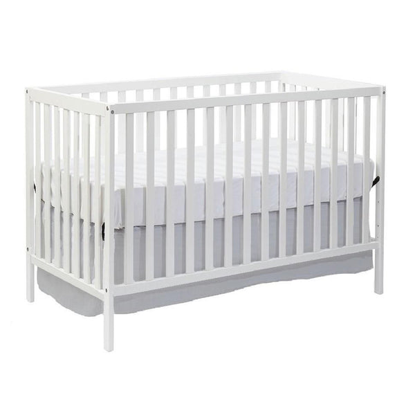 Dear-Born Baby Skyler 4-in-1 Convertible Crib - White