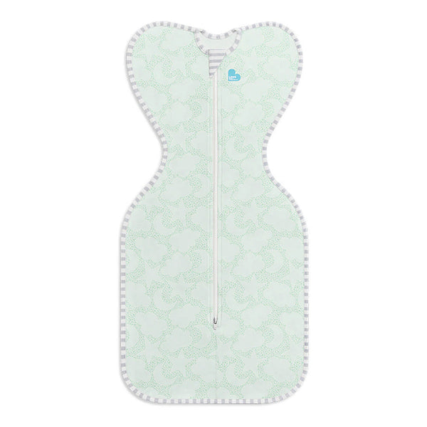 Love To Dream Swaddle UP Organic 1.0 TOG - Celestial Dot Mint (Small, 7-13 lbs)