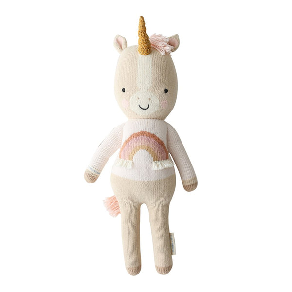 Cuddle + Kind Hand Knit Doll - Zara the Unicorn (20 in)