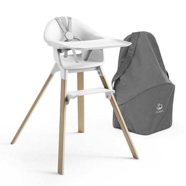Stokke Clikk High Chair with Travel Bag - White