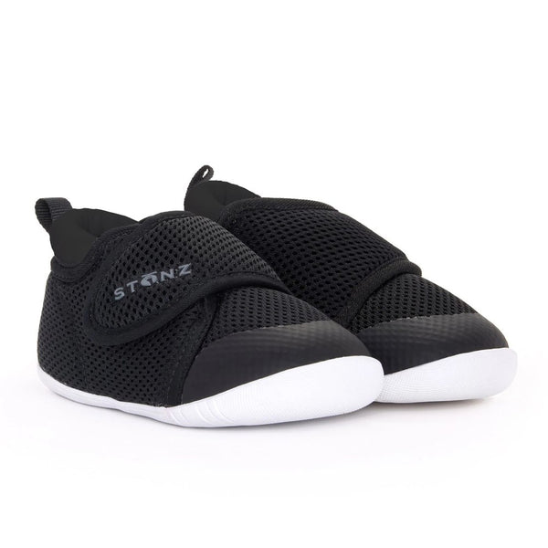 Stonz Cruiser Walking Shoes - Black (18-24 Months)