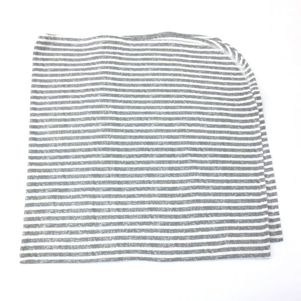 Najerika Bamboo Receiving Blanket - Grey Stripes (80591) (Open Box)