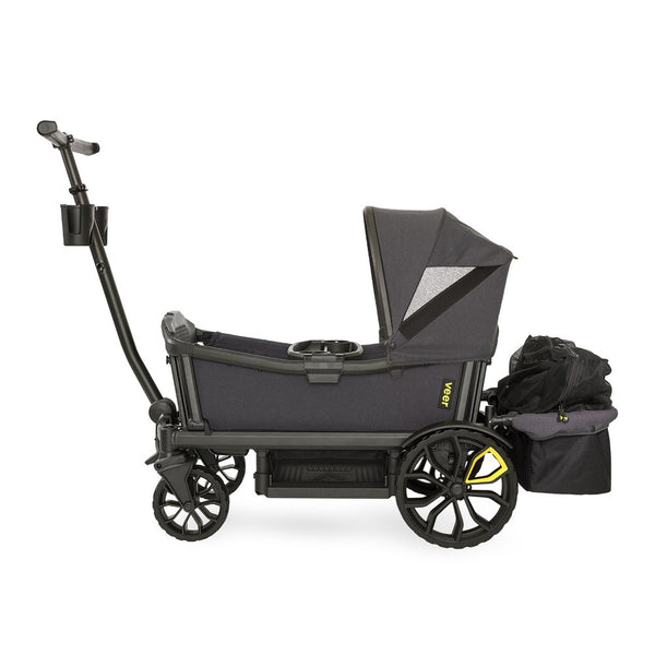Veer Cruiser Wagon with Canopy and Basket Bundle