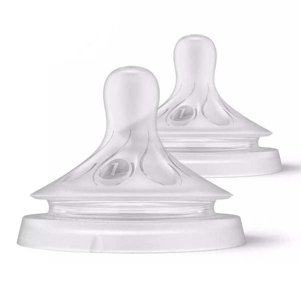 Avent 2-Pack Natural Response Nipples - Flow 1 (0 Months)