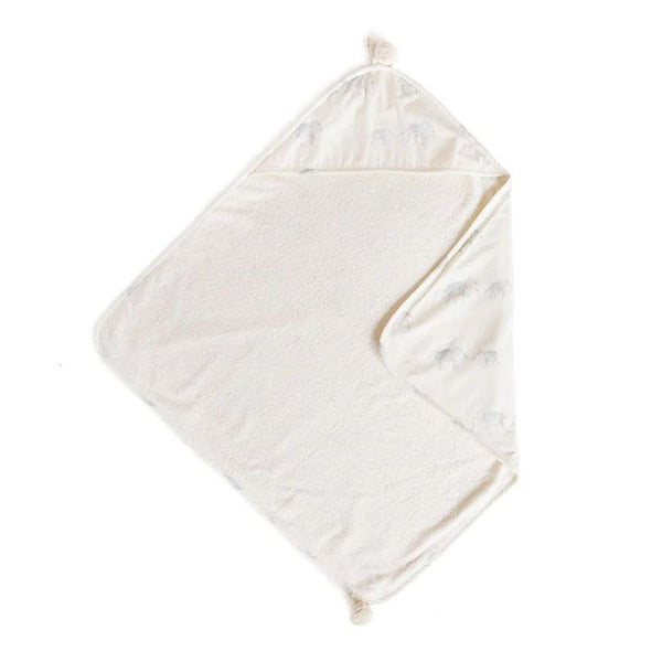 Pehr Follow Me Cotton Hooded Towel