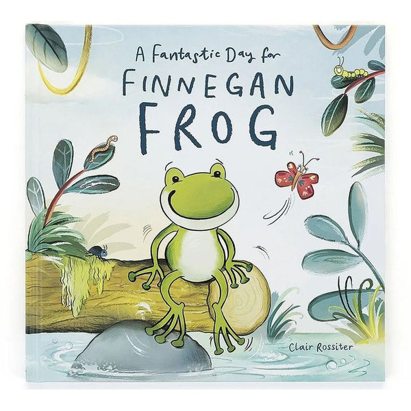 Jellycat A Fantastic Day for Finnegan Frog Board Book