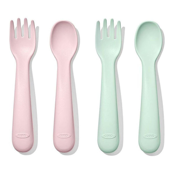 OXO Tot 4-Piece Spoon & Fork Training Set