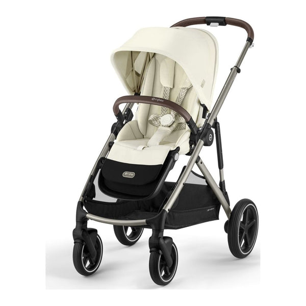 Cybex Gazelle S Modular Stroller - Seashell Beige with Taupe Chassis (86206) (Open Box)