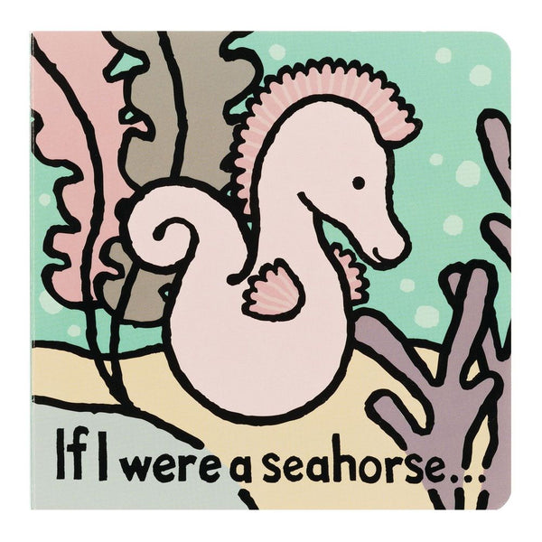 Jellycat If I Were Book - Seahorse