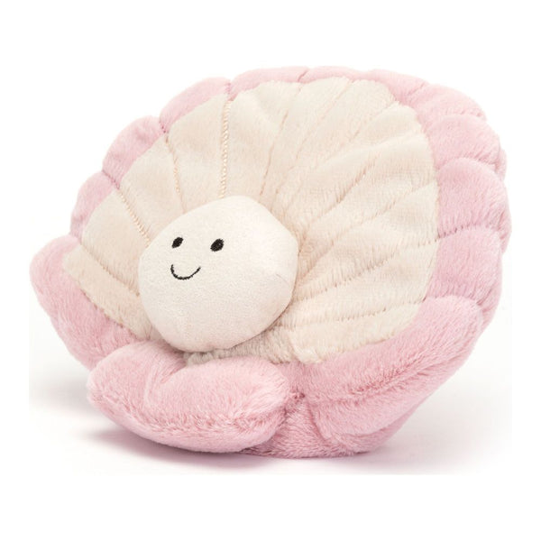 Jellycat Ocean Life Plush Toy - Clemmie Clam (7 inch)