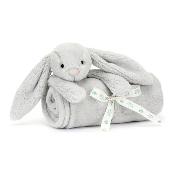 Jellycat Plush Blankie - Bashful Grey Bunny