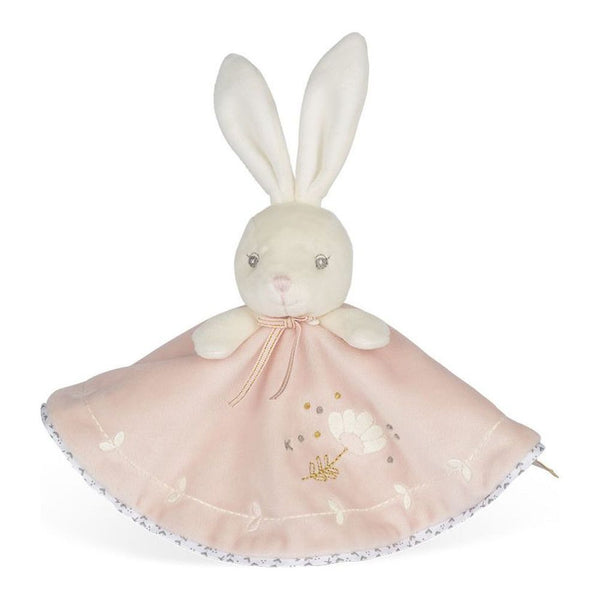 Kaloo Bunny Comforter Plush Toy - Round Duodou Rabbit Pink