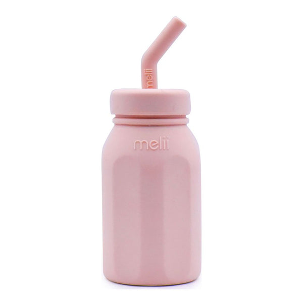 Melii Silicone Bottle with Straw (238 ml)