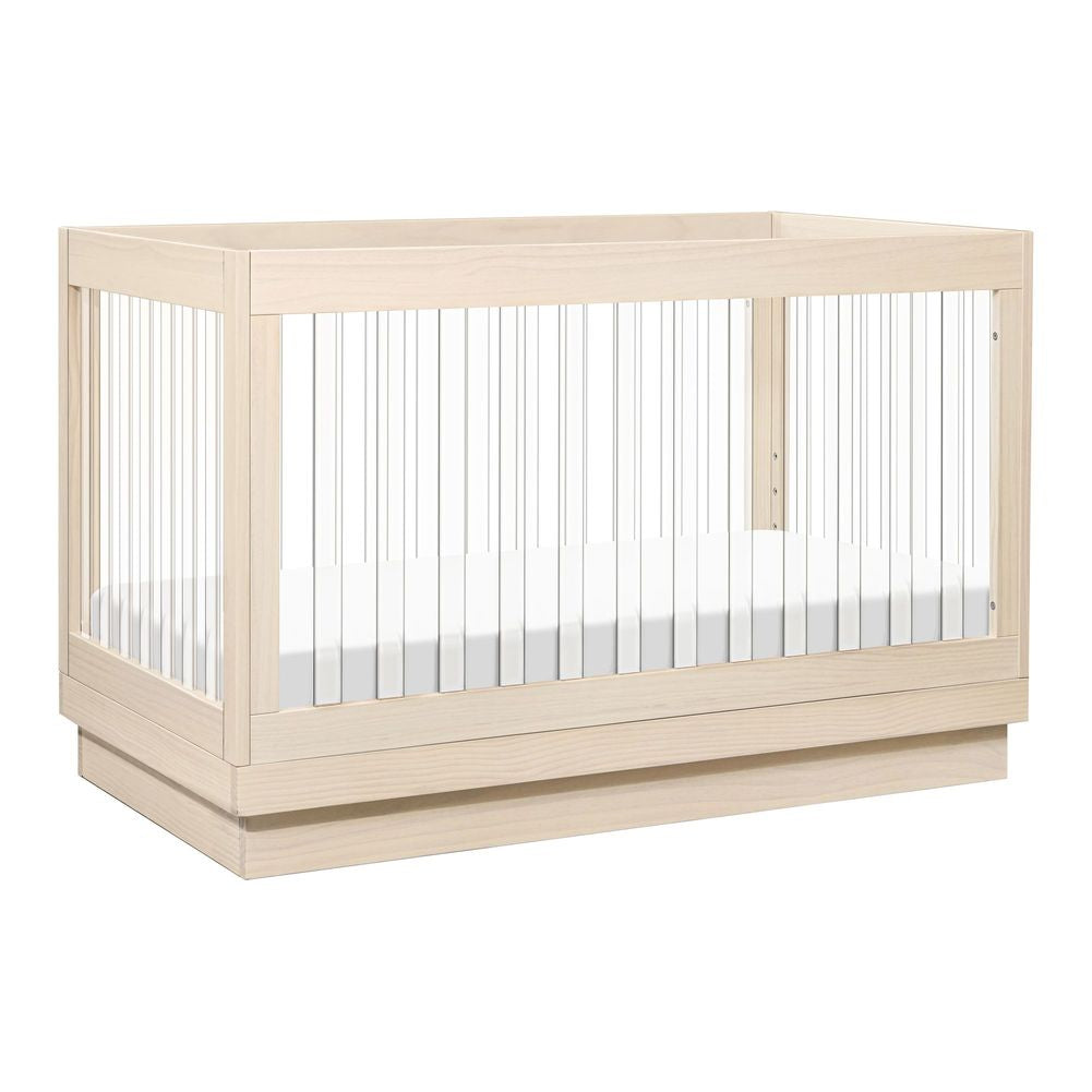 Babyletto Harlow Acrylic 3-in-1 Convertible Crib with Toddler Bed