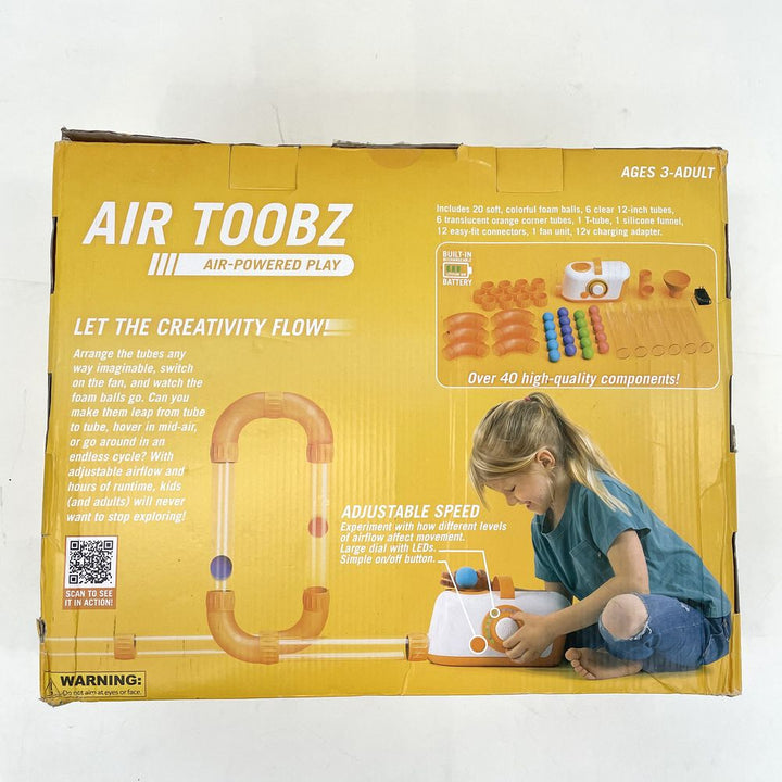 Fat Brain Toys Air Toobz Air-Powered Toy (Open Box)