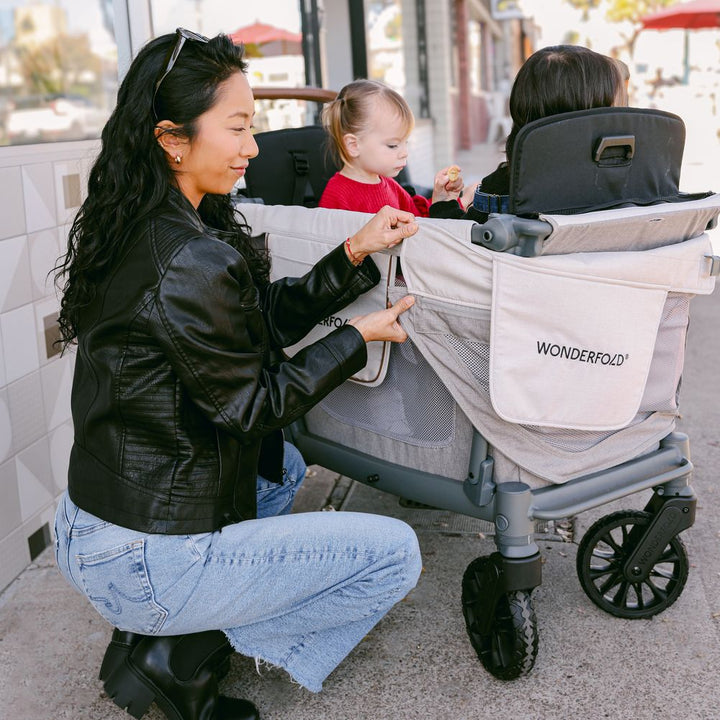 Wonderfold L2 Double Stroller Wagon