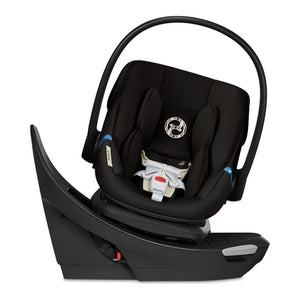 CYBEX Aton G Swivel Infant Car Seat with SensorSafe Moon Black