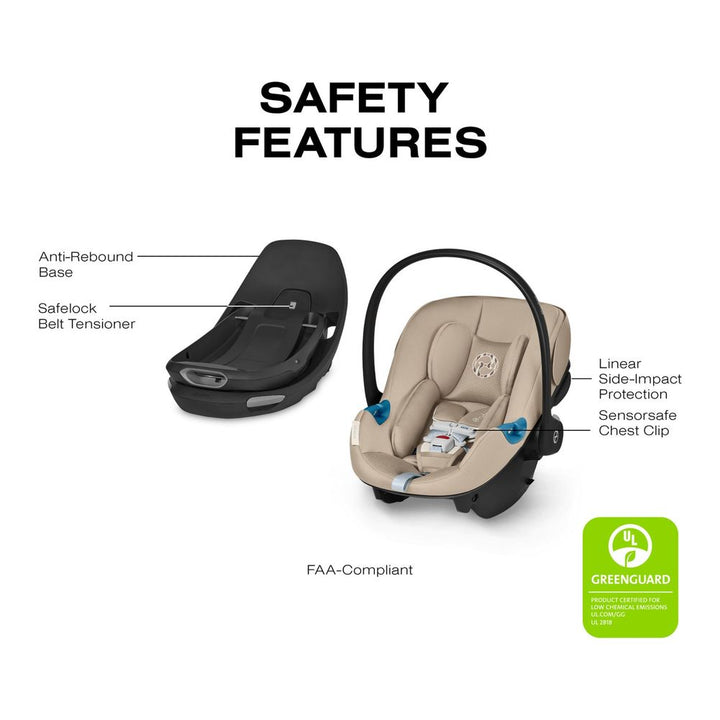 CYBEX Aton G Swivel Infant Car Seat with SensorSafe