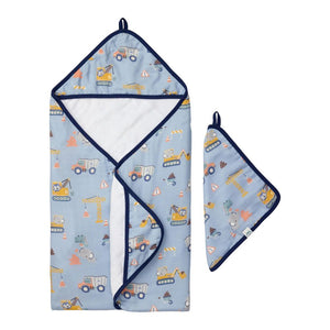 Loulou Lollipop Hooded Towel Set - Tiny Engineers Default Title