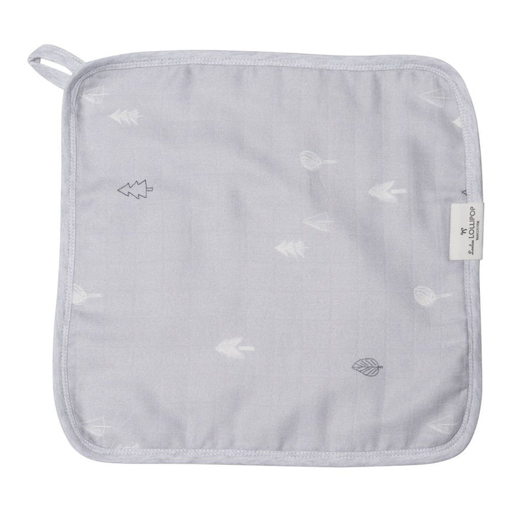 Loulou Lollipop Muslin 3-Pieces Washcloth Set - Dinosaurs