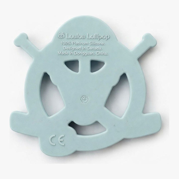 LouLou Lollipop Silicone Teether - Hockey Helmet