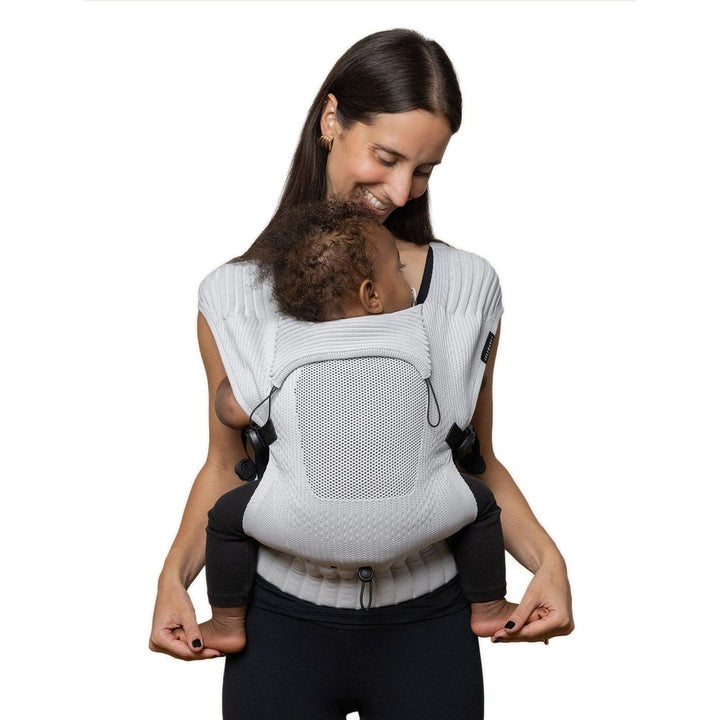 Flybaby 3D Knit Baby Carrier Grey
