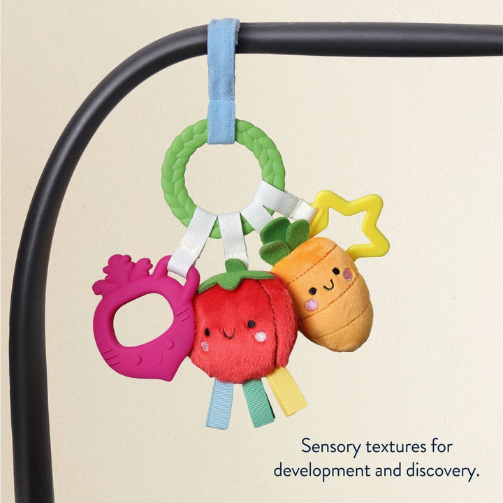 Itzy Ritzy Bitzy Busy Ring Teething Activity Toy
