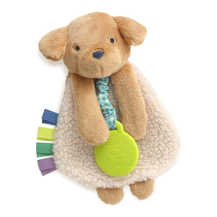 Itzy Ritzy Itzy Lovey Plush and Teether Toy Tevor the Puppy