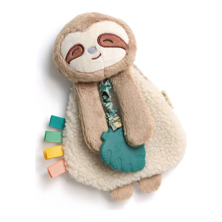 Itzy Ritzy Itzy Lovey Plush and Teether Toy Peyton the Sloth