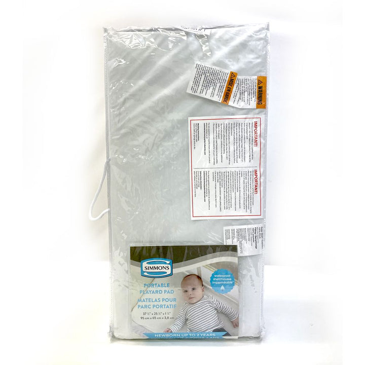 Simmons Tri-Fold Playard Pad with PEVA Waterproof Cover (100244) (Open Box)