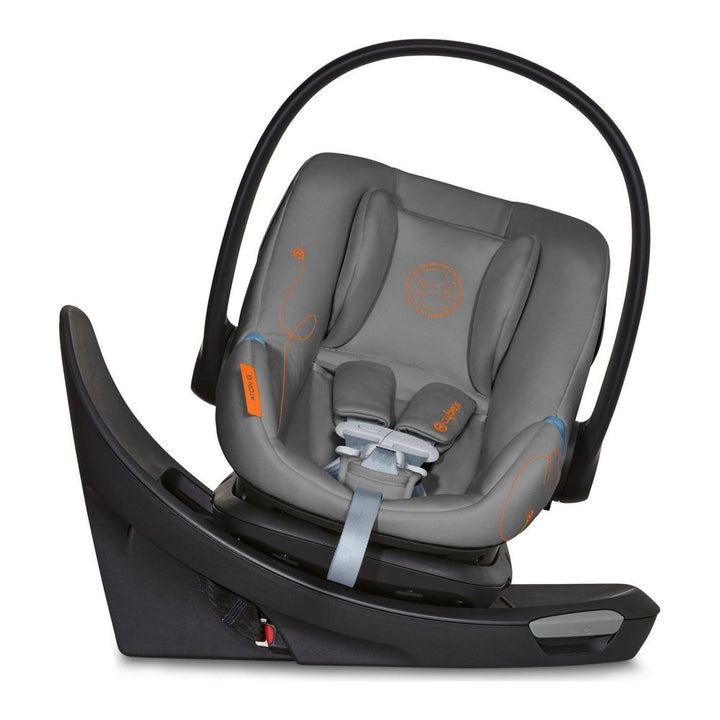 CYBEX Aton G Swivel Infant Car Seat with SensorSafe - Lava Grey (100455) (Floor Model) Default Title