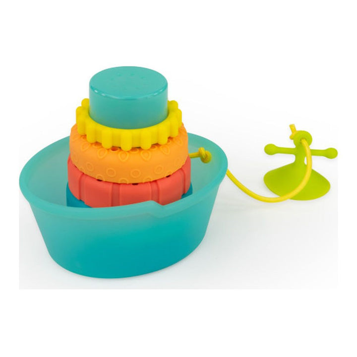 Sassy Baby Stackin' Ship Tub Bath Toy Default Title