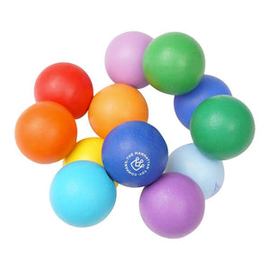 Manhattan Toy Classic Wood Baby Beads Infant Toy - Colourful Default Title