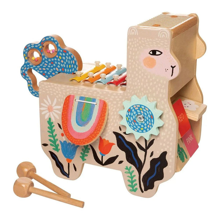 Manhattan Toy Toddler Musical Lili Llama Wooden Instrument