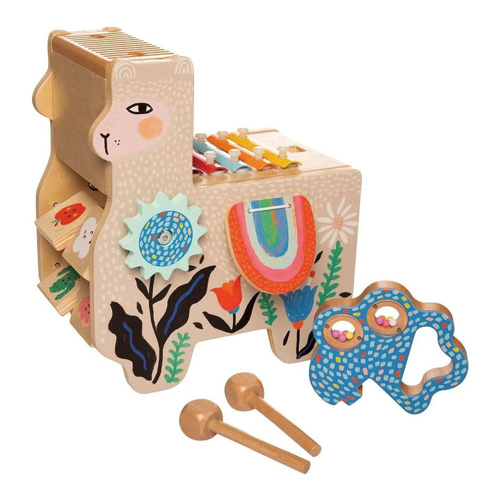 Manhattan Toy Toddler Musical Lili Llama Wooden Instrument