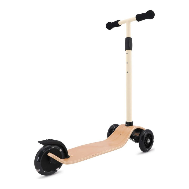 Kinderfeets Kindserscooter Toddler Scooter with LED Wheels - Cream
