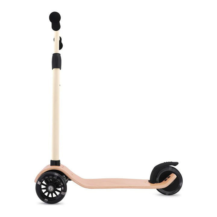 Kinderfeets Kindserscooter Toddler Scooter with LED Wheels - Cream