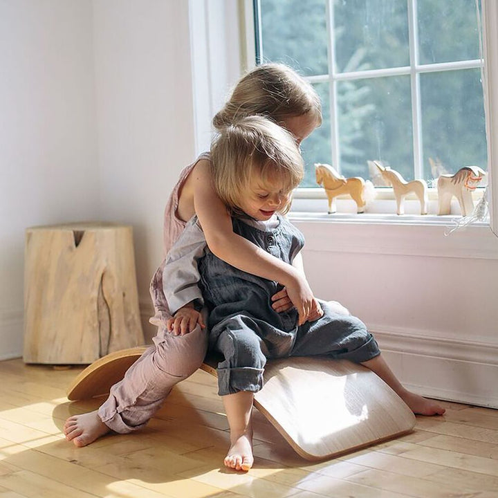 Kinderfeets Kinderboard Wooden Balance Toy - Natural