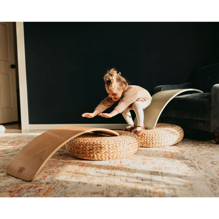 Kinderfeets Kinderboard Wooden Balance Toy - Natural