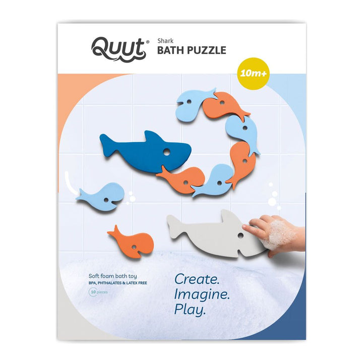 Quut Bath Puzzle Toy - Shark Default Title