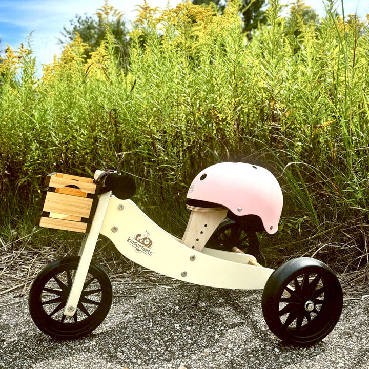 Kinderfeets Toddler Bike Helmet - Matte Rose