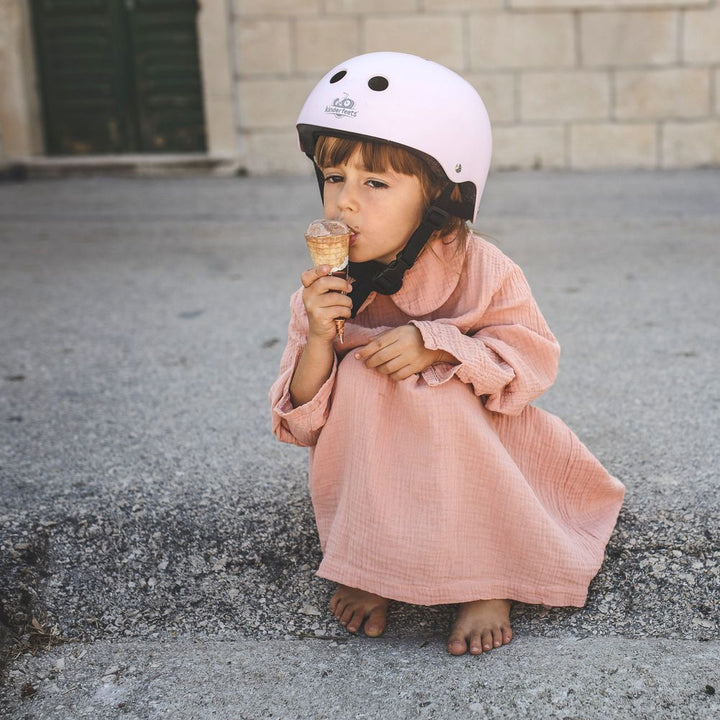 Kinderfeets Toddler Bike Helmet - Matte Rose