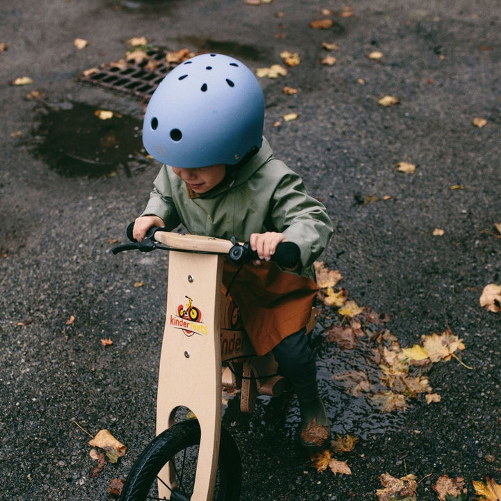 Kinderfeets Toddler Bike Helmet - Matte Slate Blue