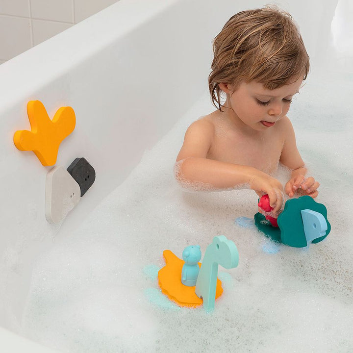 Quut Bath Puzzle Friends Toy - Dino World