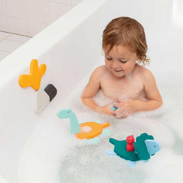 Quut Bath Puzzle Friends Toy - Dino World